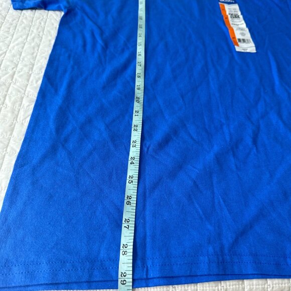 Gildan Royal Blue Heavy Cotton Adult T Shirt Medium Classic Fit - Picture 5 of 6